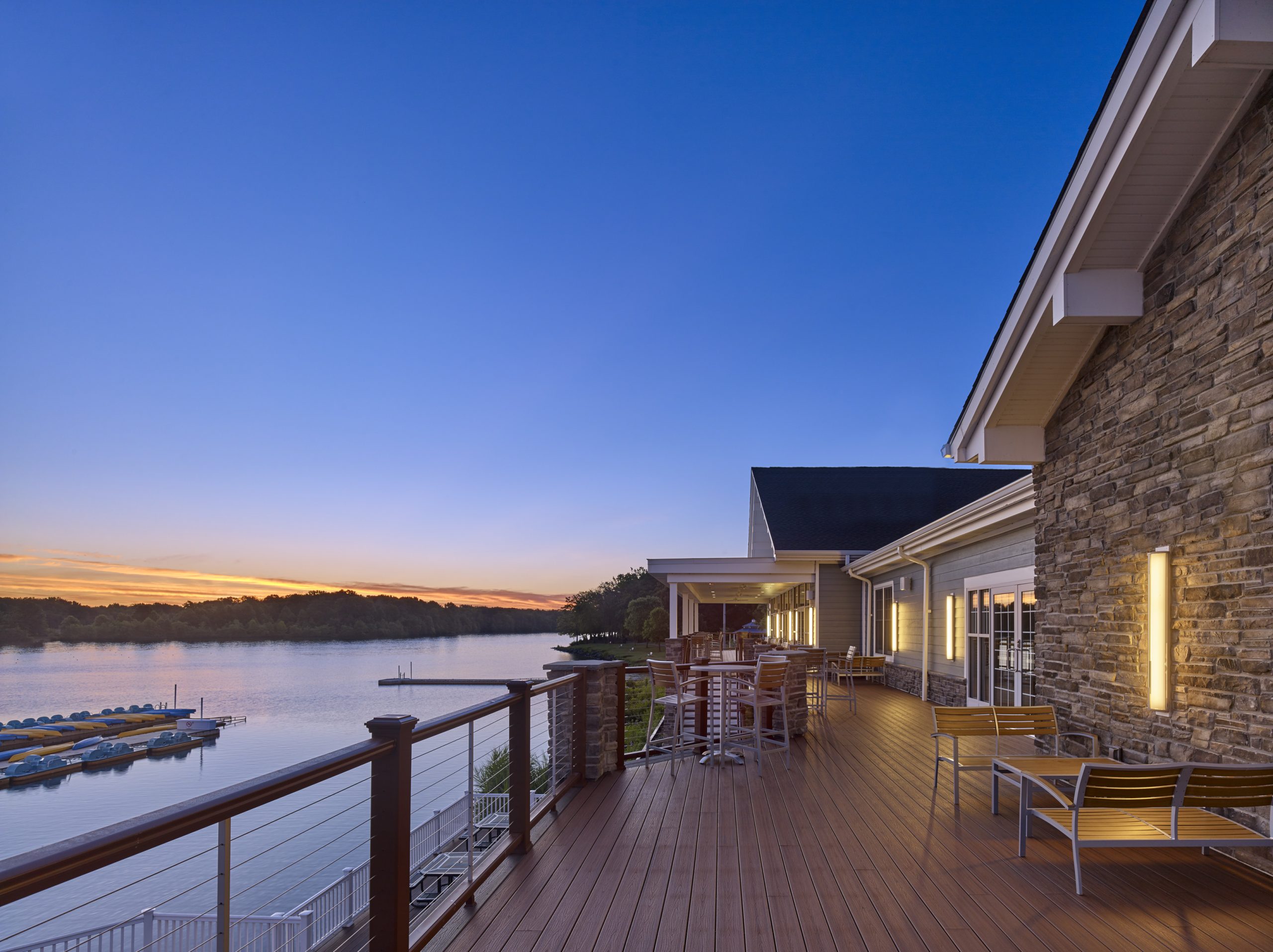 The Boathouse at Mercer Lake • Spiezle